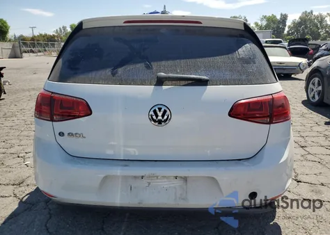 2016 Volkswagen E-Golf Se из США, поврежденный, VIN WVWKP7AU3GW915639